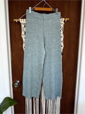 Zara Ribbed Knit Trousers